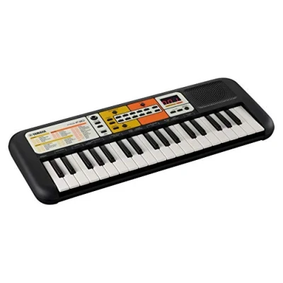 Abbildung von Yamaha PSS F30 Mini Keyboard, schwarz Leichtes Keyboard für Kinder Mit Tastatur und wunderschönen Instrumentenklängen Kopfhöreranschluss