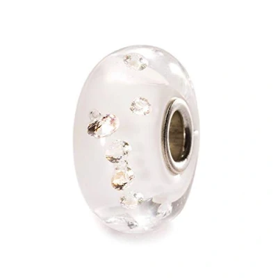 Abbildung von Trollbeads Diamanten Bead, weiß TGLBE 00069