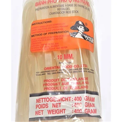 Abbildung von Farmer Reisnudeln XL 10mm Reisbandnudeln 400 g