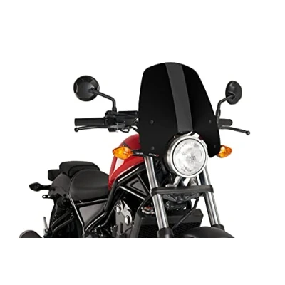 Abbildung von Puig Windschutzscheibe Naked New Generation Touring 9462N für Honda CMX 500 Rebel 17&#039; 19&#039;, 19&#039;