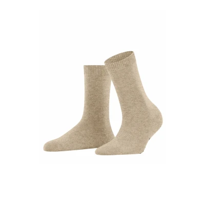 Abbildung von FALKE Damen Cosy Wool W SO Wolle Kaschmir einfarbig 1 Paar Socken, Grau (Anthracite Melange 3080) neu umweltfreundlich, 39 42