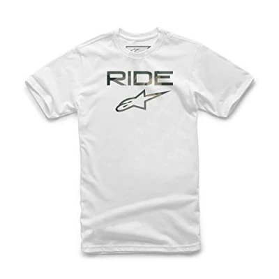 Abbildung von Alpinestars Herren Kurzarm Logo T Shirt moderner Schnitt, camo White, S, 1119 72006