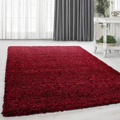 Abbildung von Home affaire Hochflor Teppich &quot;Viva&quot;, rechteckig, Uni Farben, einfarbig, besonders weich und kuschelig