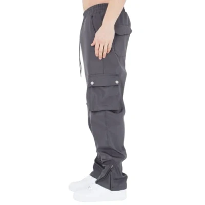 Abbildung von OSSY HOMER Jogginghose OH 39 viele Taschen Jogger seitlich zu öffnen OVersize Herrenhose