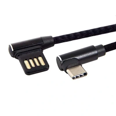 Abbildung von Xiwai USB C 3.1 Typ auf Links gewinkelt, 90 Grad 2.0 Datenkabel (Typ C)
