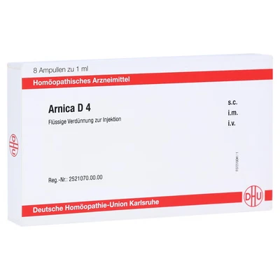 Abbildung von Arnica D 4 Ampullen 8X1 ml