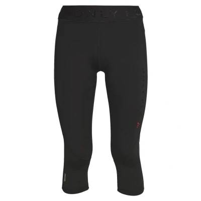 Abbildung von ONLY Play Onpperformance Training 3/4 Sporthose, Damen, Größe: XS, Black/red