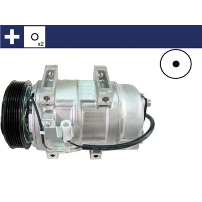 Abbildung von MAHLE ORIGINAL ACP 803 000S Kompressor DKS17CH 12 PAG 100 R 134a mit Dichtring VOLVO: V70 2, XC70 I Cross Country, S80