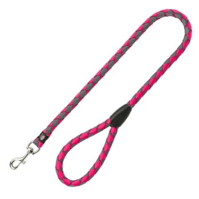 Abbildung von TRIXIE Hundeleine Cavo Leine LXL, 1,00 m ø 18 mm in fuchsia/grafit kurze Führleine für den Hund mit guter Kontrolle große bis sehr Hunde 144211