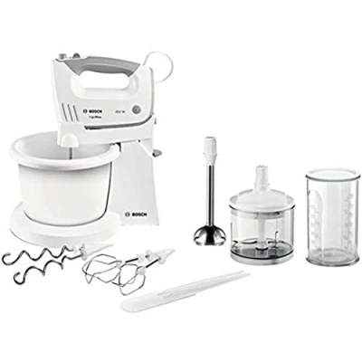 Abbildung von Bosch MFQ36490, Standmixer, Weiß, 1,3 m, 0,5 l, CE, VDE, 450 W