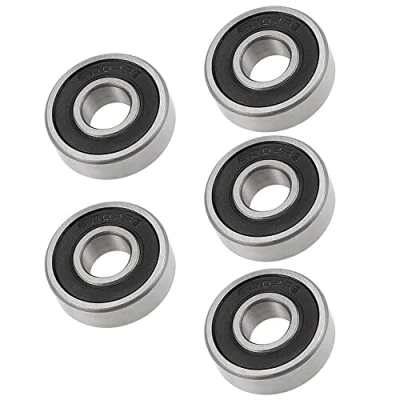 Abbildung von 5 Stück 6004 2RS Kugellager 20 mm x 42 12 doppelt geschützte Rillenkugellager für DIY, Drehbänke, Motoren, 3D Drucker, Fräsmaschinen, verschiedene mechanische Geräte, etc.