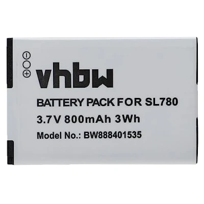 Abbildung von vhbw Akku kompatibel mit Siemens Gigaset SL400, SL400A, SL400H, SL350, SL350H schnurlos Festnetz Telefon (800mAh, 3,7V, Li Ion)