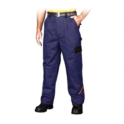 Abbildung von Reis Pro T_Nbp54 Master Schutzhose, Blau Schwarz Orange, 54 Größe