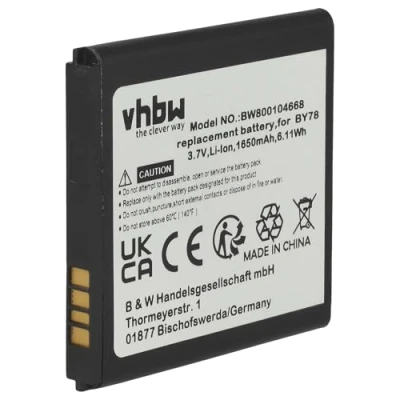 Abbildung von vhbw Akku kompatibel mit Alcatel One Touch OT 918, 918 Mix Handy Smartphone Telefon (1650mAh, 3,7V, Li Ion)