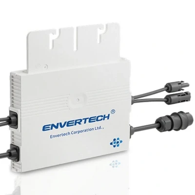 Abbildung von Envertech EVT560 600 W Micro Wechselrichter für Solarmodule, Microinverter Inverter Mini PV Plug &amp; Play Balkonkraftwerk, Mikrowechselrichter, Solar