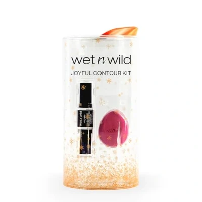 Abbildung von Wet n Wild Merry Blushmas Set, Puderrouge Make up Aufbaubare Farbe von Zart bis Intensiv, Samtig weicher Kompaktpuder für einen Gesunden, Ebenmäßigen Teint