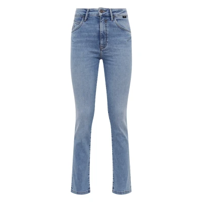 Abbildung von Mavi Kendra Jeans Slim Fit, Damen, Größe: 26x30, Lt brushed glam