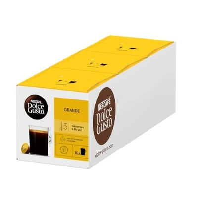 Abbildung von Nescafé Dolce Gusto capsules Grande 48 koffiecups geschikt voor koppen koffie cups