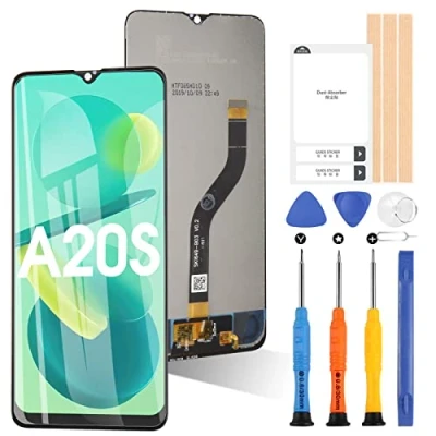 Abbildung von Bildschirm für Samsung Galaxy A20s A207 SM A207F A207M LCD Display Touch Digitazer Assembly Ersatz mit Werkzeugen (nicht A20 ET A20E)