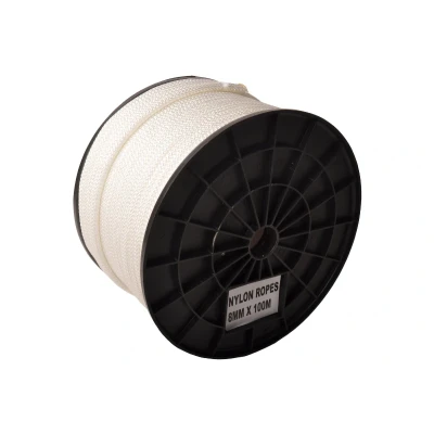 Abbildung von Nylonseil 100 Meter (8 mm) Aanhangwagendirect Anhängershop