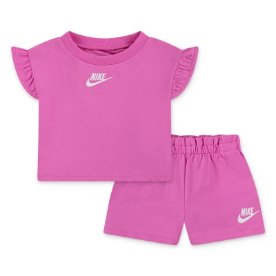 Abbildung von Nike Sportswear SET Shorts für Kinder, Größe: 74/80, Playful pink