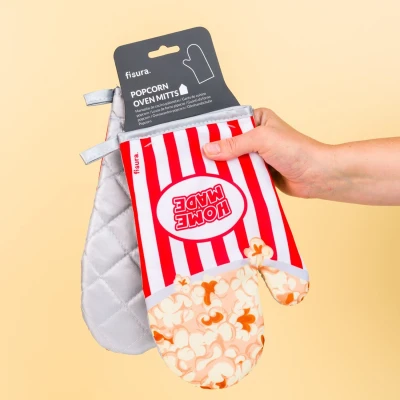Abbildung von Popcorn Ofenhandschuhe (2er Set)
