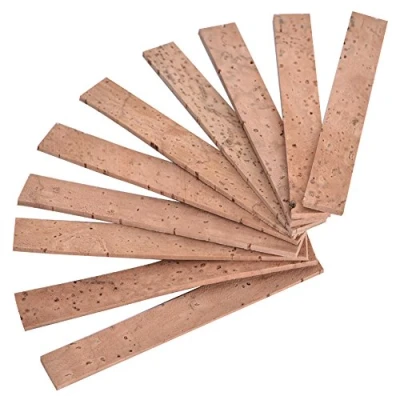 Abbildung von Klarinette Joint Korken, 10 Pcs Instrument Cork Zubehör für Reparatur Ersatzteile Kit