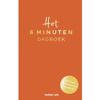 Abbildung von Het 6 minuten dagboek oranje editie: Een boek dat je leven zal veranderen