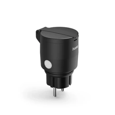 Abbildung von Hama Smarte WLAN Steckdose, f. außen IP44, Matter, Stromverbrauchsmesser, 2.300W