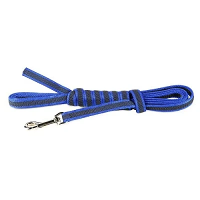 Abbildung von Julius K9 C&amp;amp G Leine,blau/grau,14mm/5m,mit Handgriff,max 30kg