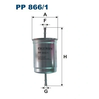 Abbildung von Kraftstofffilter FILTRON PP866/1