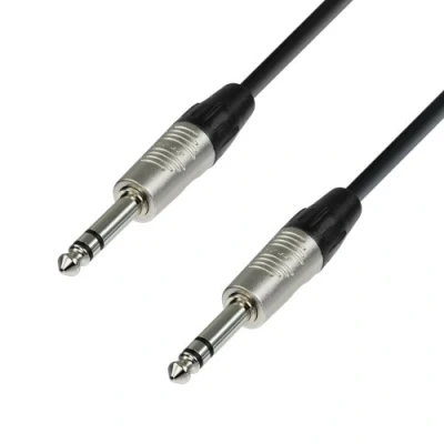 Abbildung von Adam Hall 4 Star Serie Rean Mikrofonkabel (6,3 mm Stereo Klinke auf 6,3 Klinke; Länge: 9 m)