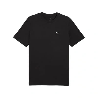Abbildung von Puma Essentials Elevated T Shirt Herren Mit Print Black Größe: M