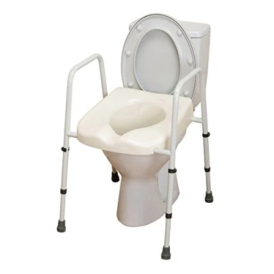 Abbildung von NRS Healthcare Mowbray Toilettensitz und Rahmen, komplett montiert