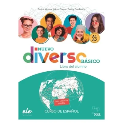 Abbildung von Nuevo Diverso Básico alumno + @: Libro del Basico licencia digital (A1 A2 in one volu