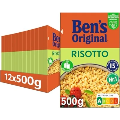 Abbildung von BEN’S ORIGINAL Risotto Reis Lose, 12 Packungen (12 x 500g)