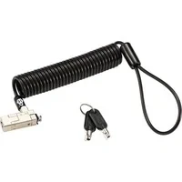 Abbildung von Kensington Slim NanoSaver 2.0 Portables Laptopschloss mit Schlüssel, Selbstaufrollend, Abschließbar, Flaches Dünnes Profil, Universelle Passform, 1,8 m Starkes Karbonstahlkabel (K65025WW)