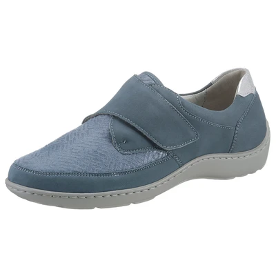Abbildung von Waldläufer HENNI Soft Klettschuh Komfortschuh, Freizeitschuh mit Textil Stretch, H Weite
