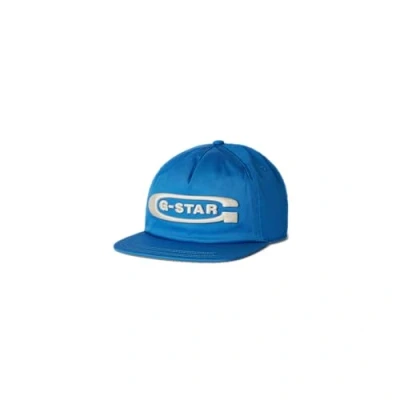 Abbildung von G STAR RAW Herren Avernus Flat Brim Cap, Blau (river blue D24316 A504 2683), PC