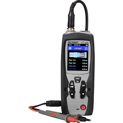 Abbildung von VOLTCRAFT Kabeltester KT 600 Netzwerk (VC 9199620)