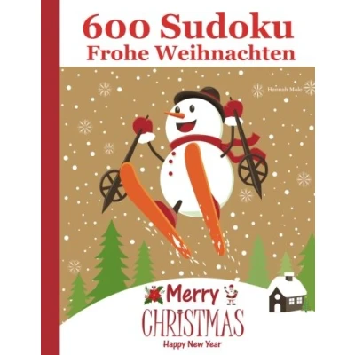 Abbildung von 600 Sudoku Frohe Weihnachten Merry Christmas Happy New Year