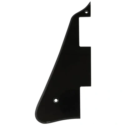 Abbildung von Musiclily Pro Linkshänder Kunststoff Gitarren Schlagbrett Pickguard für 2006 Present Modern Style Epiphone Les Paul, 1 lagig Schwarz