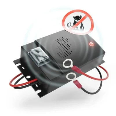Abbildung von greate. Ultraschall Tierabwehr 1x Marderschreck Auto, 12V Batterieanschluss, Motorraum, Mader Abwehr, 1 tlg.