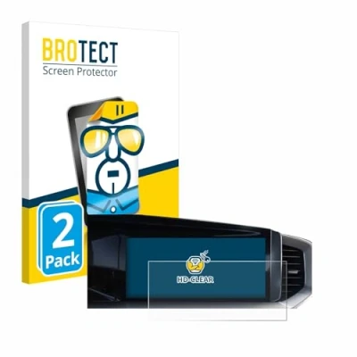 Abbildung von BROTECT (2 Stück Schutzfolie für Opel Mokka B 2022 Infotainment System 7&quot; Displayschutz Folie Ultra Klar