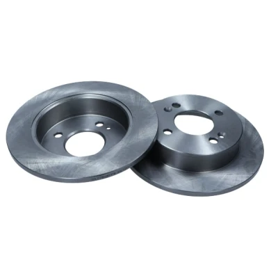 Abbildung von MAXGEAR 19 4734 Bremsscheibe Hinterachse 234 10 4 100 voll lackiert, beschichtet ohne Radnabe, Radbefestigungsbolzen HYUNDAI: i10 II Schrägheck