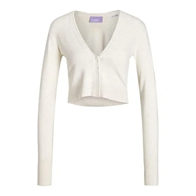 Abbildung von JJXX Jxisabel SOFT NOOS Strickjacke, Damen, Größe: Large, Snow white