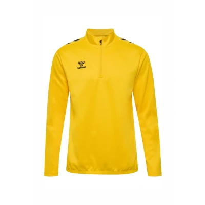Abbildung von Hummel CORE HALF ZIP Sweatshirt, Größe: XXL, Sports yellow