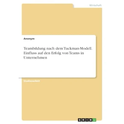 Abbildung von Teambildung nach dem Tuckman Modell. Einfluss auf den Erfolg von Teams in Unternehmen