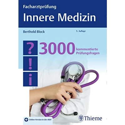 Abbildung von Facharztprüfung Innere Medizin: in Fällen, Fragen und Antworten