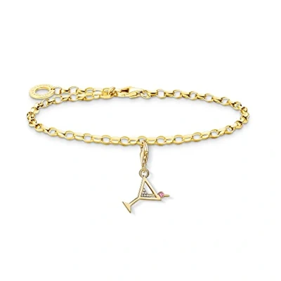 Abbildung von THOMAS Sabo Damen Schmuck Set Armband Charm Anhänger 925 Sterlingsilber SET0611 995 39 L17